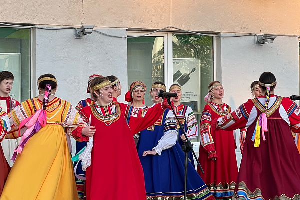 Праздничный концерт, посвященный Дню России