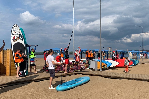 Стартовал первый открытый фестиваль любителей SUP- серфинга «Чайковский SUP»