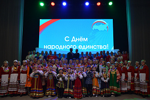 Концертная программа "В единстве наша сила"