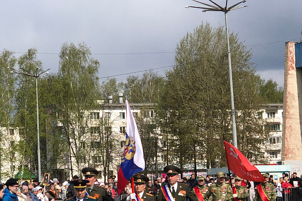 9 мая на площади Победы состоялась торжественная акция памяти
